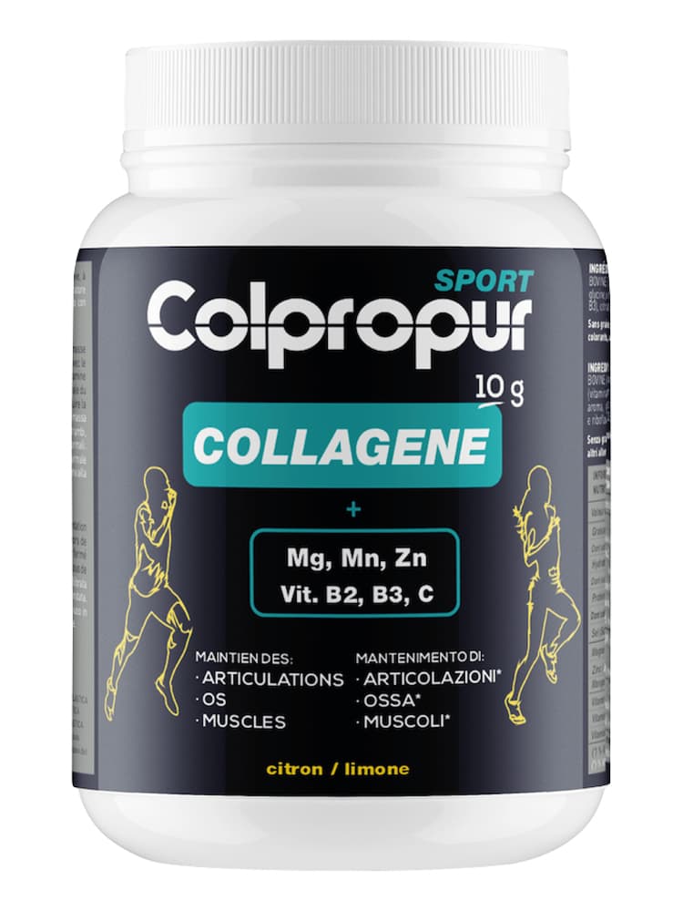 Colpropur Sport Collagène Hydrolysé 345 g - Saveur : Citron